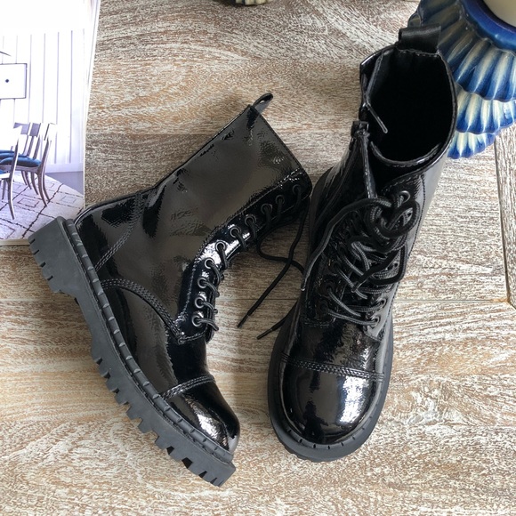 Jeffrey Campbell Shoes - Jeffrey Campbell Kicka Lace-Up Combat Boot